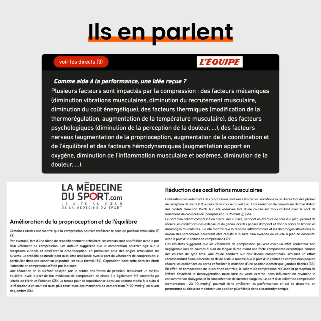 Manchons de compression